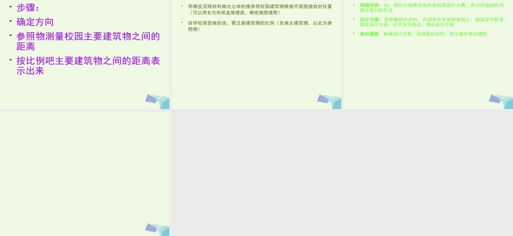 四年级科学上册 第6课 做沙盘课件1 冀教版-冀教版小学四年级上册自然科学课件