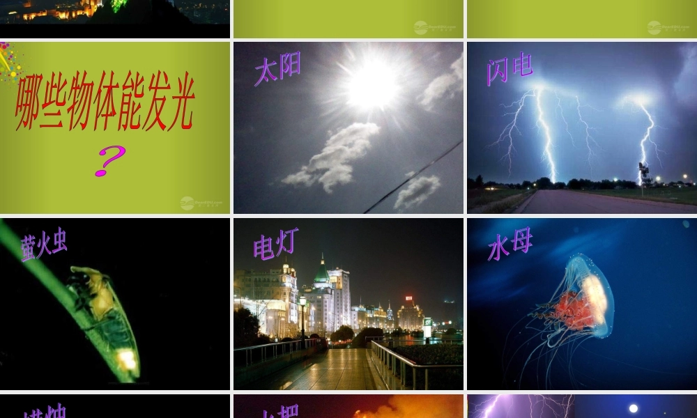 四年级科学下册《认识光》课件5 青岛版