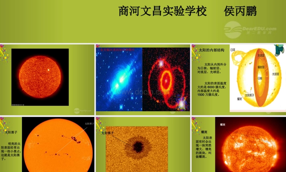 四年级科学下册《认识太阳》课件1 青岛版