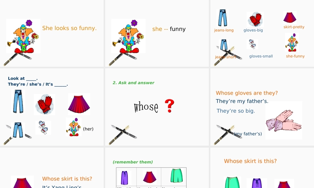 四年级英语上册  Unit6课件 牛津版