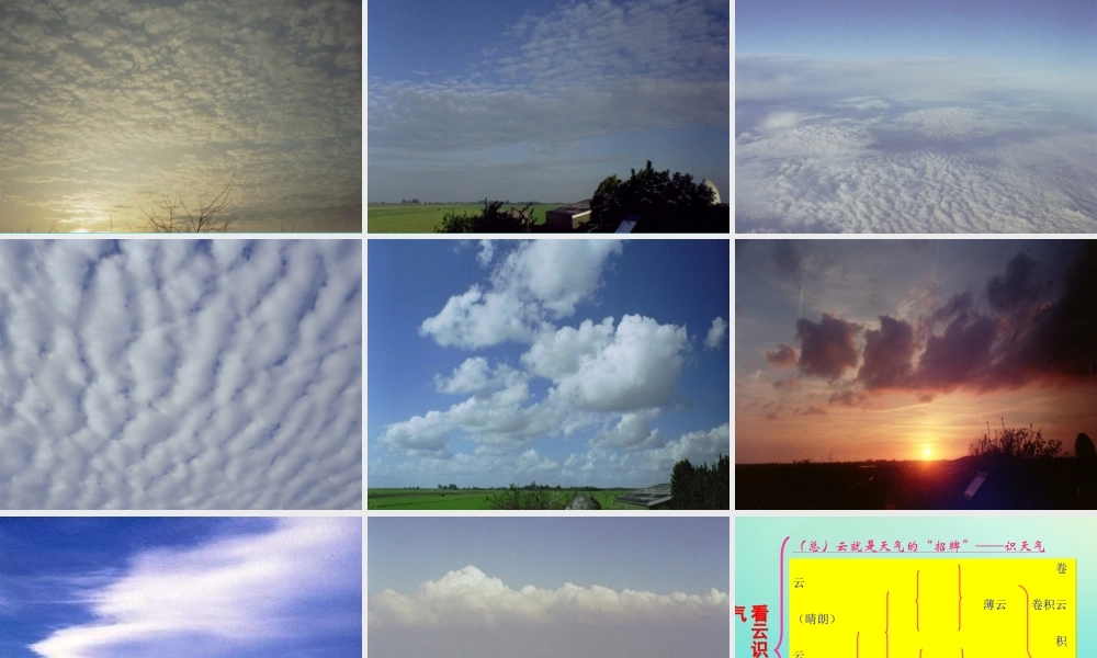 四年级科学下册 第二单元 天气 第3课 观测天气课件1 冀人版-人教版小学四年级下册自然科学课件