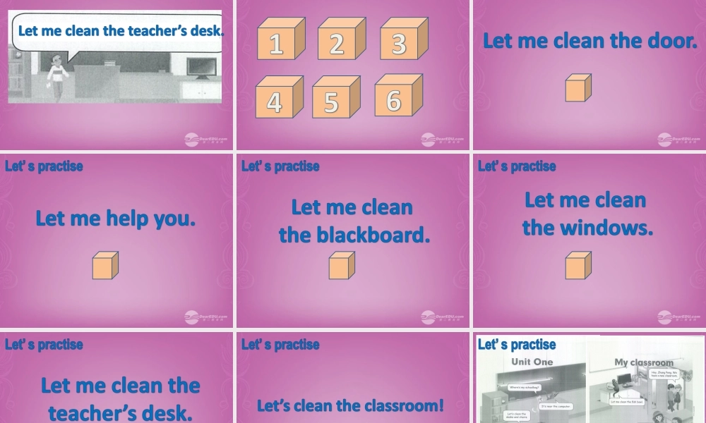 四年级英语上册 Unit 1 My classroom 第四课时课件 人教PEP