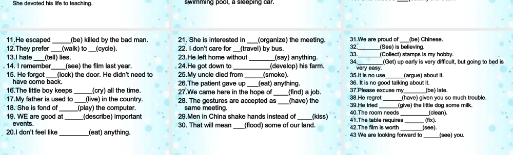 四年级英语上册 Assessment Ⅱ(9)课件 湘少版