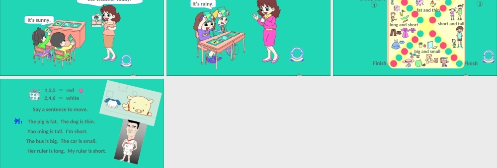 四年级英语上册 Fun Time 2（Recycle 2）课件 人教精通版（三起）-人教版小学四年级上册英语课件