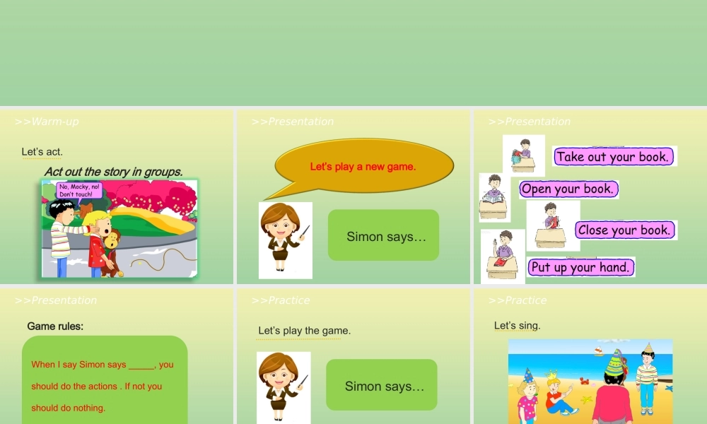 四年级英语上册 Unit 1 Signs Lesson 4 Have a Try教学课件 北师大版（三起）-北师大版小学四年级上册英语课件