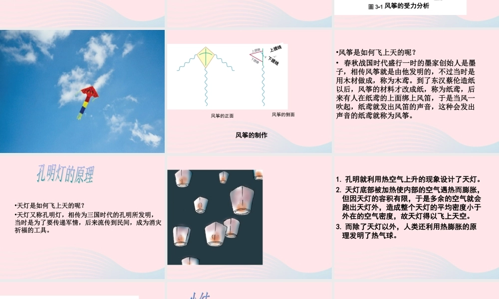 四年级科学下册 第三单元 第15课《小小降落伞》课件1 鄂教版-鄂教版小学四年级下册自然科学课件