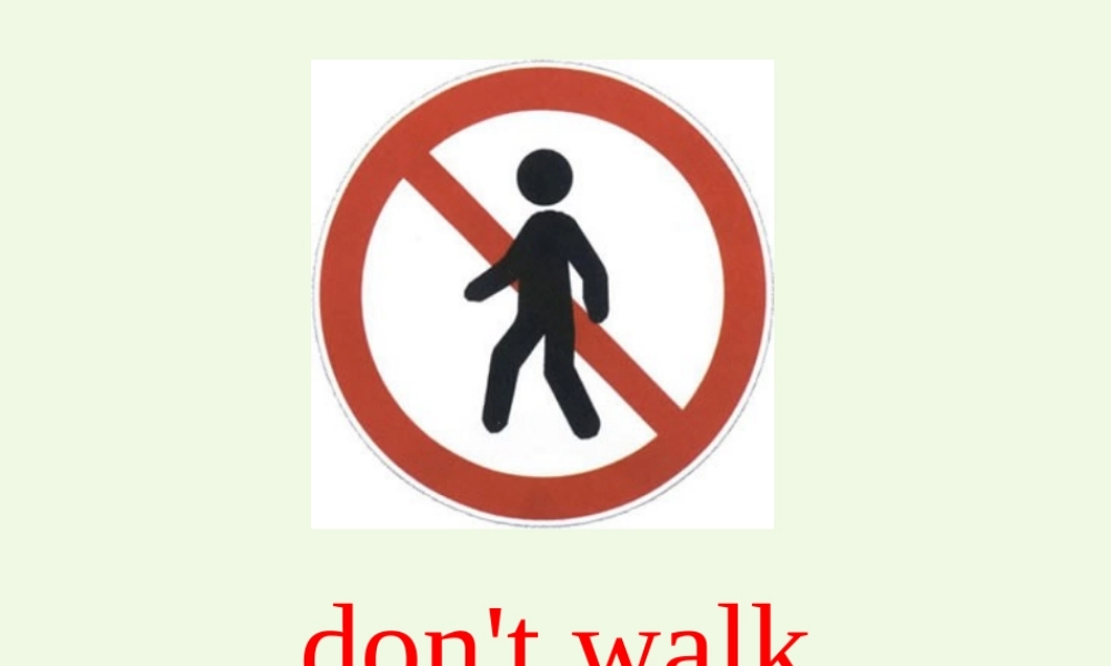 四年级英语上册 Unit 1 Signs课件3 北师大版（三起）-北师大版小学四年级上册英语课件