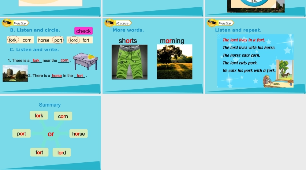 四年级英语上册 Unit 1 Sports and Games（Let’s Spell）课件 人教新起点-人教新起点小学四年级上册英语课件