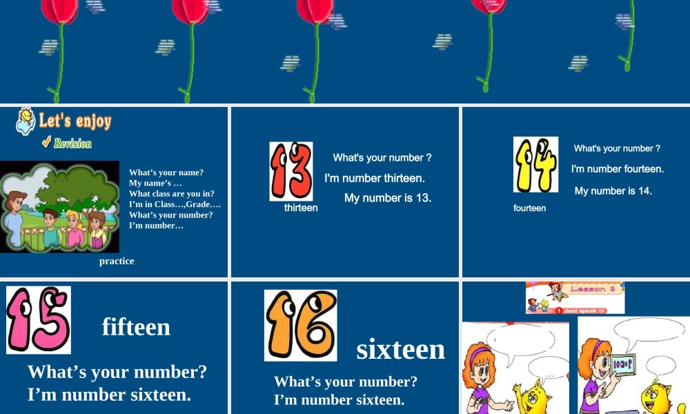 四年级英语上册 Lesson 9课件 人教新版