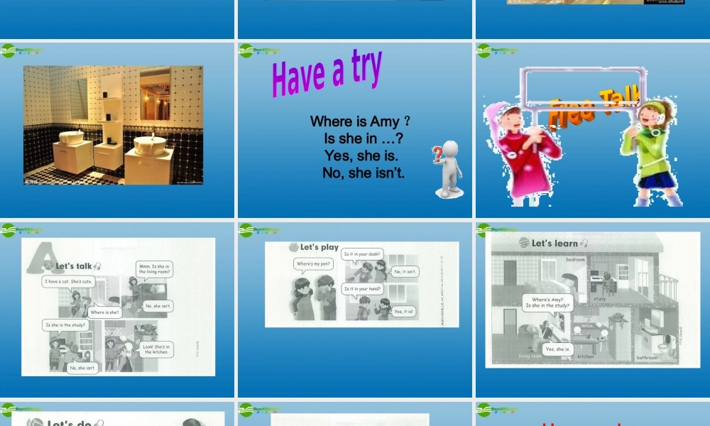 四年级英语上册 Unit 4 My home 第二课时课件 人教PEP