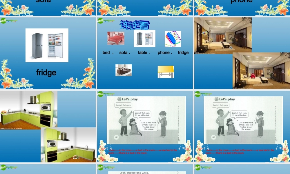 四年级英语上册 Unit 4 My home 第四课时课件 人教PEP