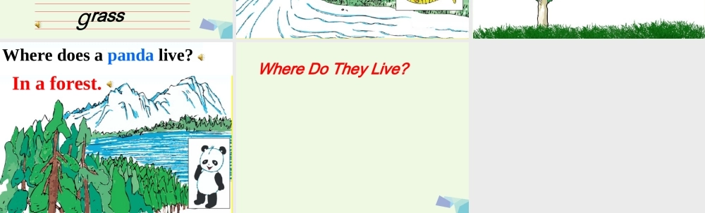 四年级英语上册 Lesson 13 Where Do They Live课件 冀教版（一起）-冀教版小学四年级上册英语课件