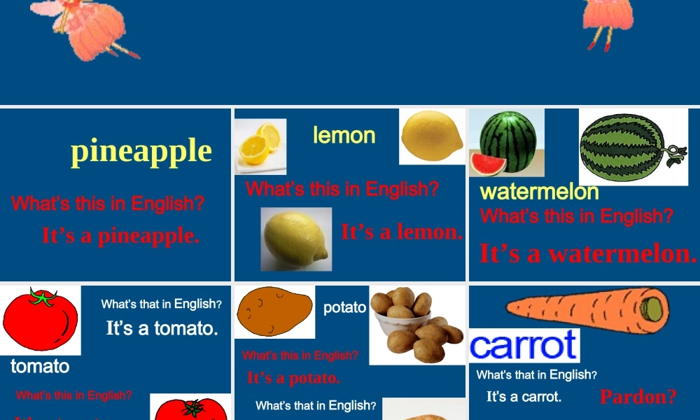 四年级英语上册 Lesson 18课件 人教新版