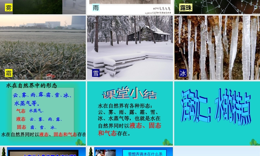 四年级科学上册 第16课 水的三态变化课件2 青岛版五四制-青岛版小学四年级上册自然科学课件