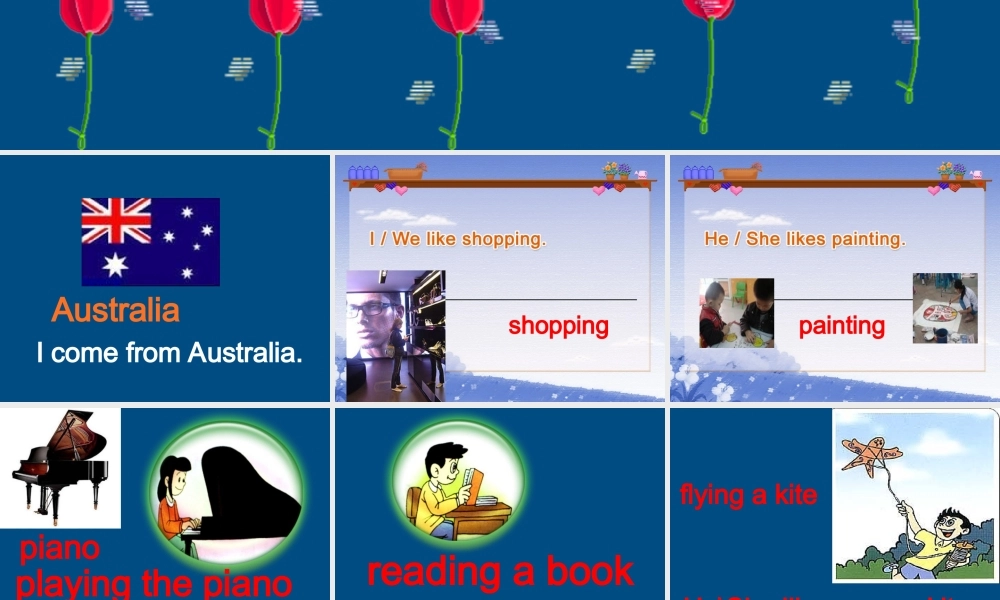 四年级英语上册 Lesson12 she looks active课件 人教新版