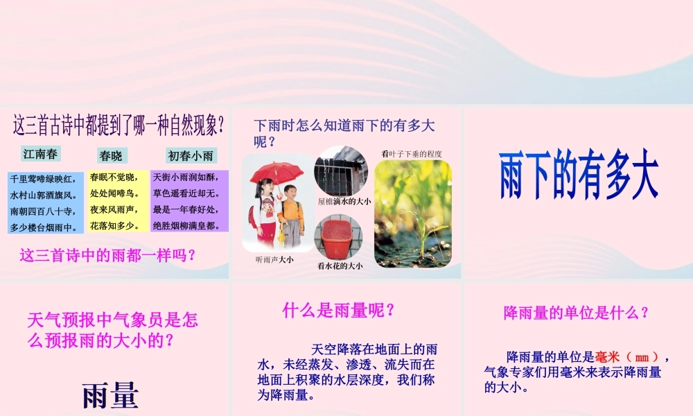 四年级科学上册 第16课《雨下得有多大》课件（4） 鄂教版-鄂教版小学四年级上册自然科学课件