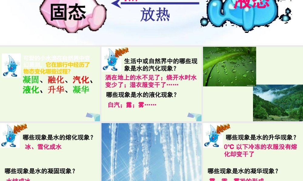四年级科学上册 第17课 小水滴的旅行课件2 青岛版五四制-青岛版小学四年级上册自然科学课件