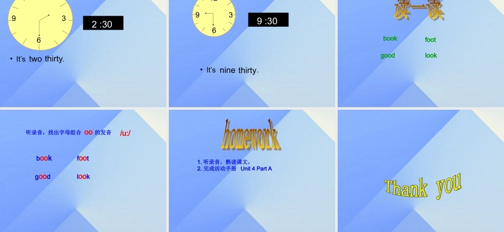 四年级英语上册 Unit 4 Numbers and time Part A课件1 （新版）闽教版-闽教版小学四年级上册英语课件