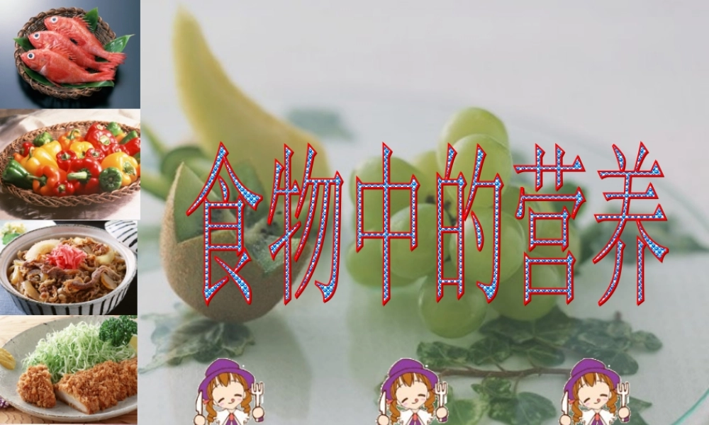 四年级科学下册 3 食物 2 食物中的营养课件6 教科版-教科版小学四年级下册自然科学课件