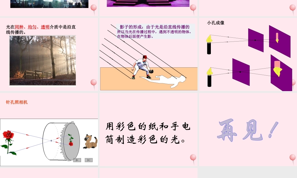 四年级科学下册 第四单元 第21课《舞台灯光》课件 鄂教版-鄂教版小学四年级下册自然科学课件