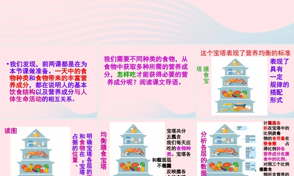 四年级科学下册 3 食物 3 营养要均衡课件4 教科版-教科版小学四年级下册自然科学课件