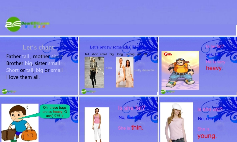 四年级英语上册 Module 2 Unit 4 Work fun with language课件 广州版