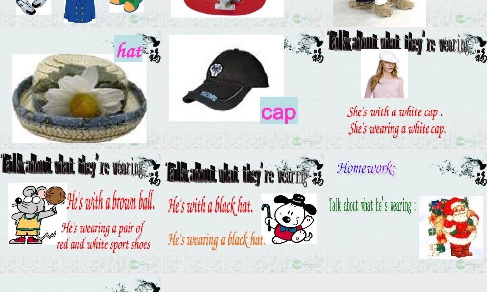 四年级英语上册 Module 2 Unit 4(5)课件 广州版