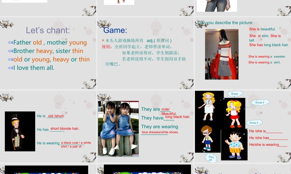 四年级英语上册 Module 2 Unit 4(6)课件 广州版