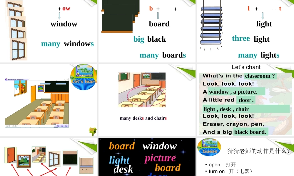 四年级英语上册 Unit 1(24)课件 人教版PEP