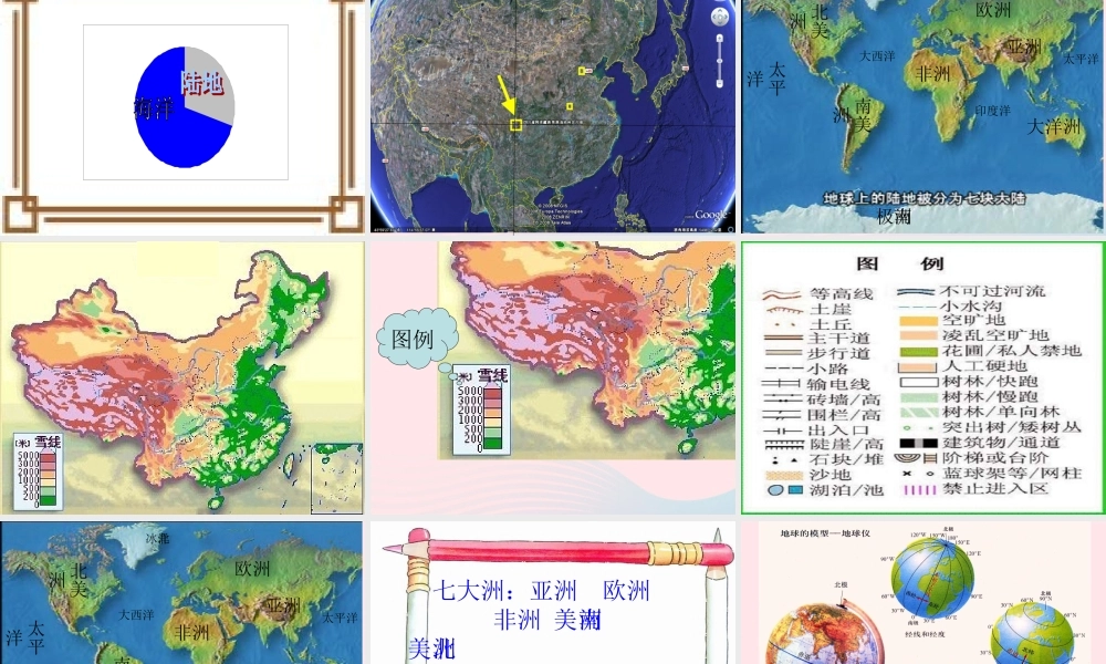 四年级科学上册 第五单元 我们的家园——地球 第19课《地球上有什么》课件（2） 青岛版五四制-青岛版小学四年级上册自然科学课件