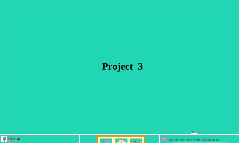 四年级英语上册 Module 3 Places and activities（Project 3）课件 沪教牛津版（三起）-牛津版小学四年级上册英语课件