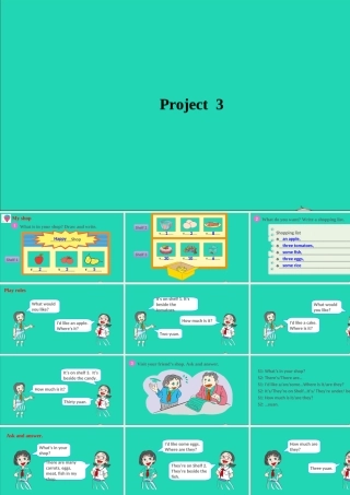 四年级英语上册 Module 3 Places and activities（Project 3）课件 沪教牛津版（三起）-牛津版小学四年级上册英语课件