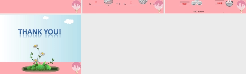 四年级英语上册 Unit 5 Dinner is ready PA Let’s learn课件 人教pep-人教版小学四年级上册英语课件