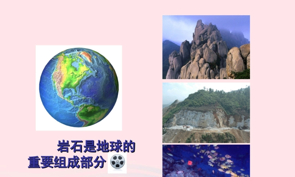 四年级科学下册 4 岩石和矿物 1 各种各样的岩石课件 教科版-教科版小学四年级下册自然科学课件