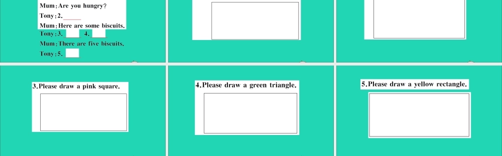 四年级英语上册 Module 4 The world aroun Unit 11 Shapes作业课件 沪教牛津版（三起）-牛津版小学四年级上册英语课件