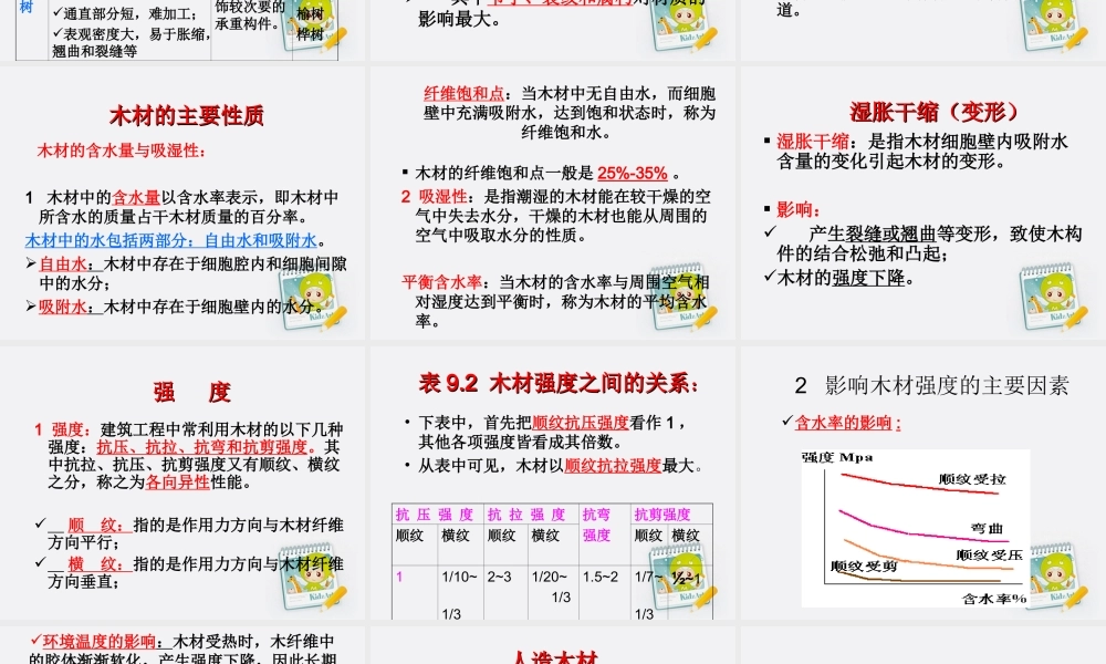 四年级科学上册 木材 2课件 青岛版五年制