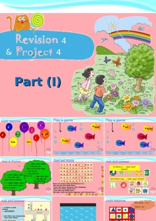 四年级英语上册 Module 4 The world around（Revision）课件1 牛津上海版-牛津上海版小学四年级上册英语课件