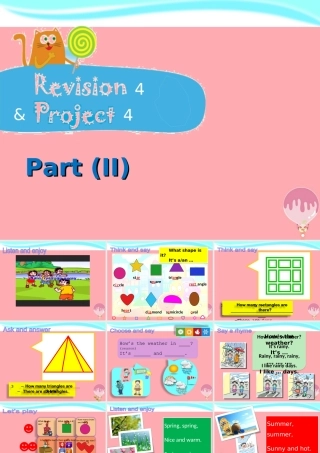 四年级英语上册 Module 4 The world around（Revision）课件2 牛津上海版-牛津上海版小学四年级上册英语课件