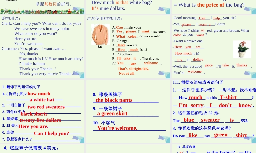 四年级英语上册 Unit 2 I like bobby课件2 北师大版（一起）-北师大版小学四年级上册英语课件