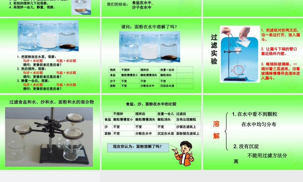 四年级科学上册 水能溶解一些物质 3课件 教科版