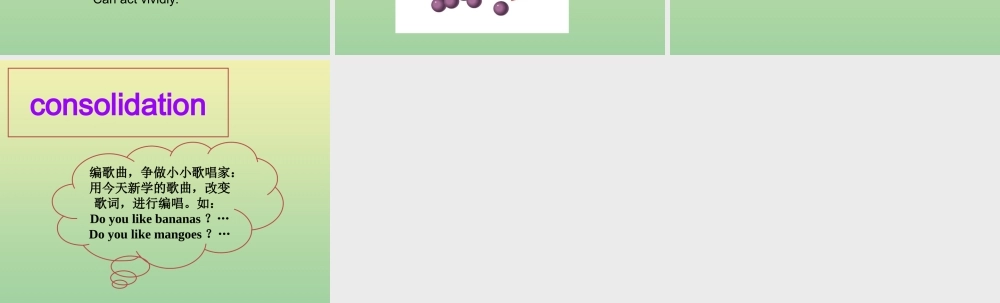 四年级英语上册 Unit 2 Let’s make a fruit salad（第3课时）课件 牛津译林版（三起）-牛津版小学四年级上册英语课件