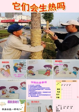 四年级科学下册 第一单元 热与我们的生活 第4课《它们会生热吗》课件2 青岛版五四制-青岛版小学四年级下册自然科学课件