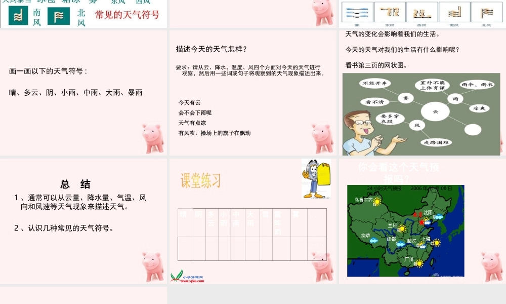 四年级科学上册 我们关心天气 3课件 教科版