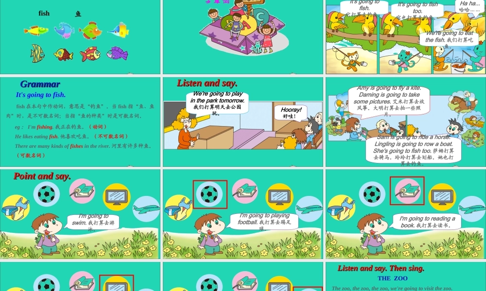 四年级英语上册 Module 8 Unit 2 Sam is going to ride horse课件+素材 外研版（三起）