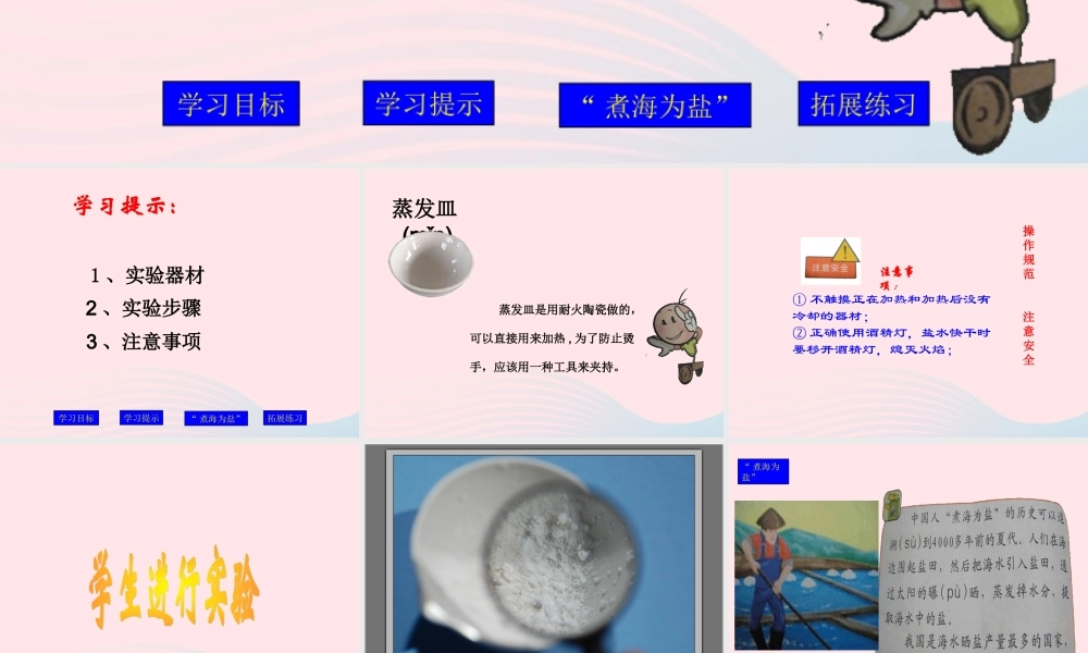 四年级科学下册 5.1《变来变去的盐》课件2 湘教版-湘教版小学四年级下册自然科学课件