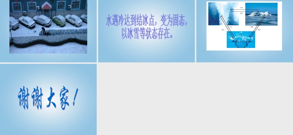 四年级科学下册 冰、水和水蒸气1课件 冀教版