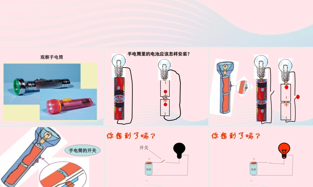 四年级科学下册 1 电 6《做个小开关》课件 教科版-教科版小学四年级下册自然科学课件