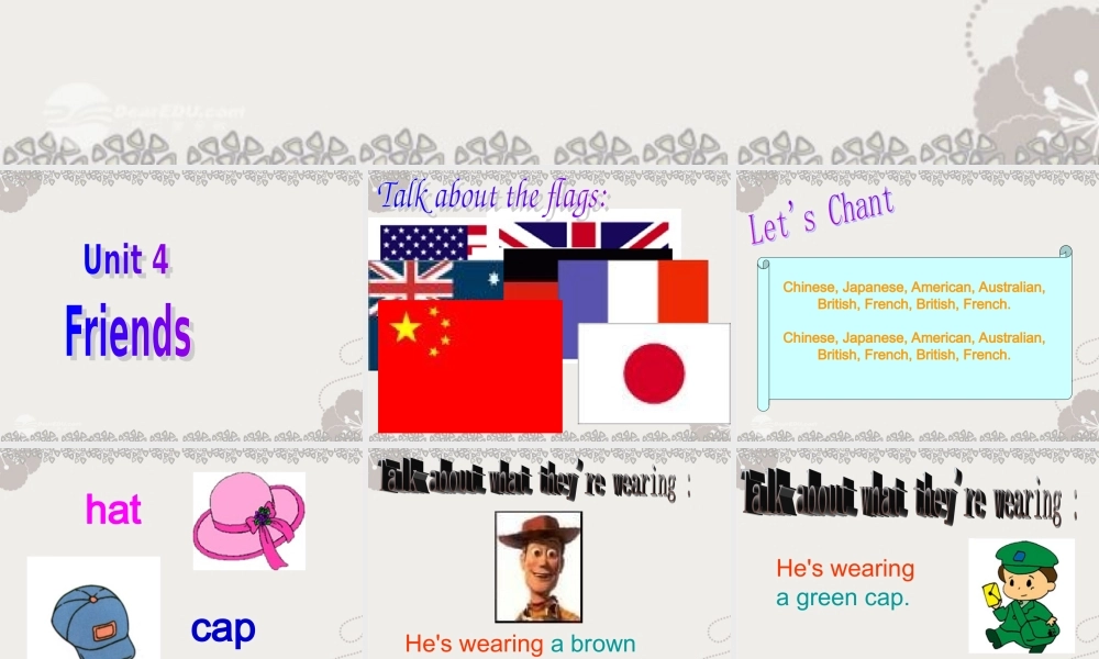 四年级英语上册 Module2 Unit4(3)课件 广州版