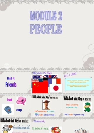 四年级英语上册 Module2 Unit4(3)课件 广州版