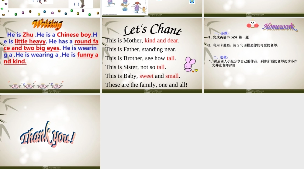 四年级英语上册 Module2 Unit5(4)课件 广州版